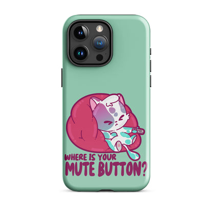 MUTE BUTTON - Tough Case for iPhone®