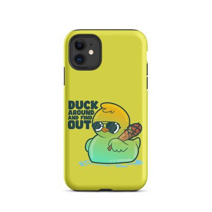 DUCK AROUND AND FIND OUT - Tough Case for iPhone® - ChubbleGumLLC