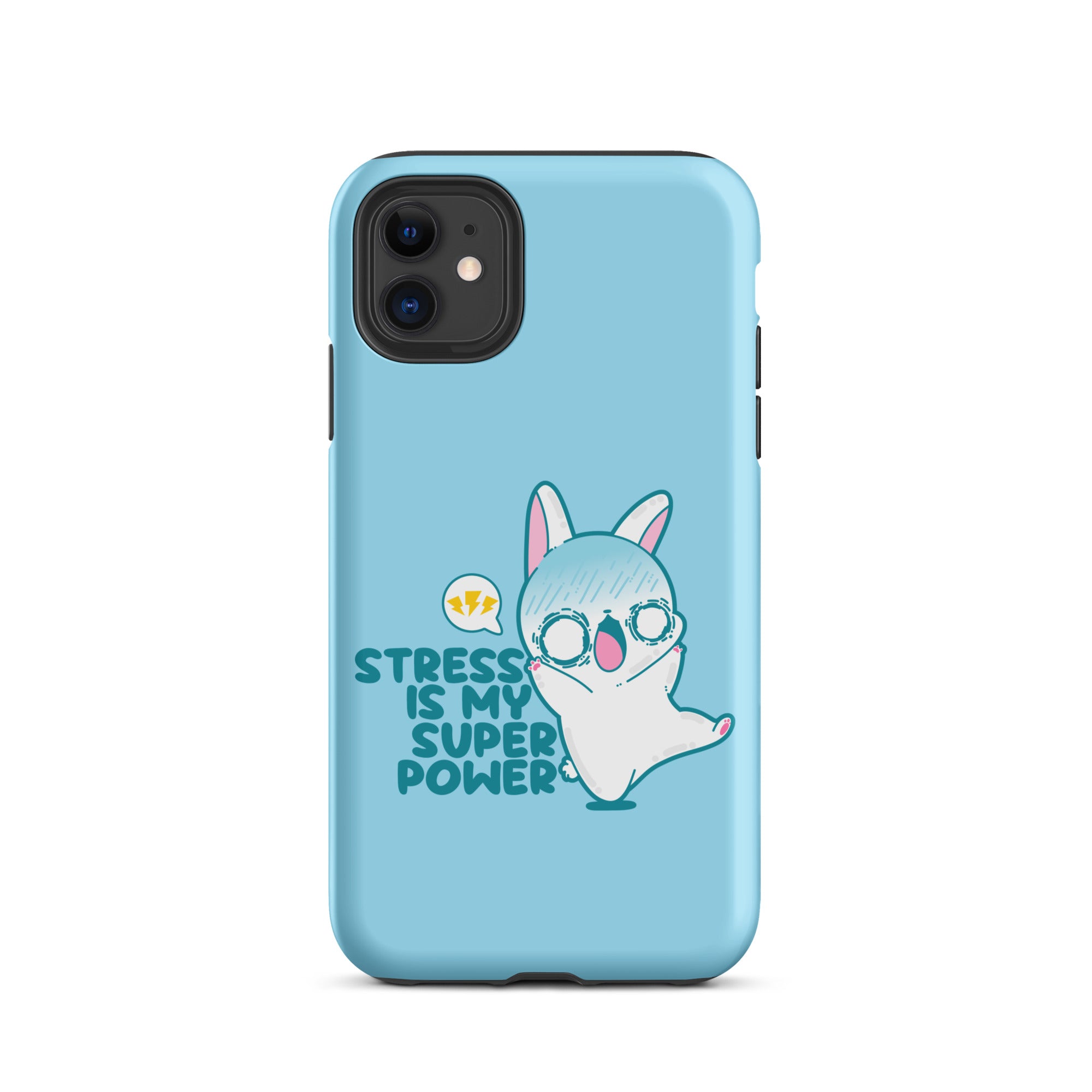 STRESS IS MY SUPERPOWER - Tough Case for iPhone® - ChubbleGumLLC