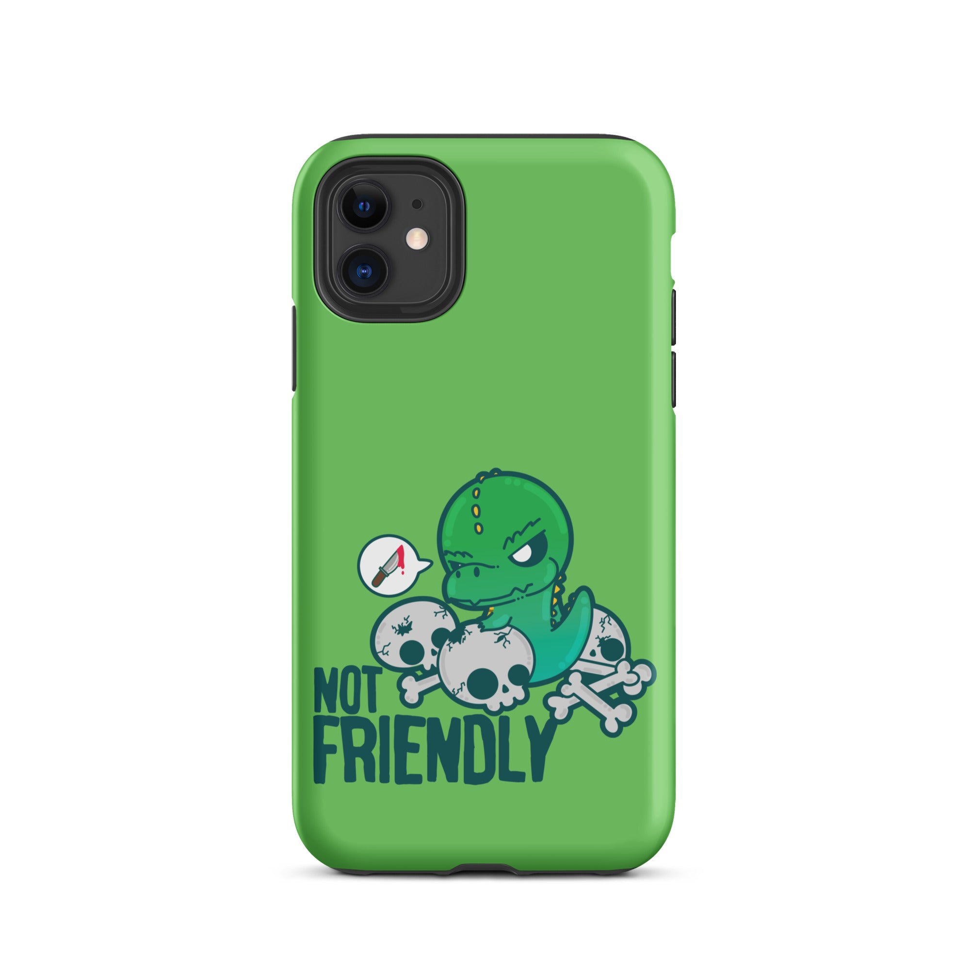 NOT FRIENDLY - Tough Case for iPhone® - ChubbleGumLLC