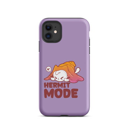 HERMIT MODE - Tough Case for iPhone® - ChubbleGumLLC