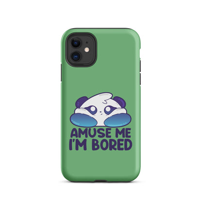 AMUSE ME IM BORED - Tough Case for iPhone® - ChubbleGumLLC