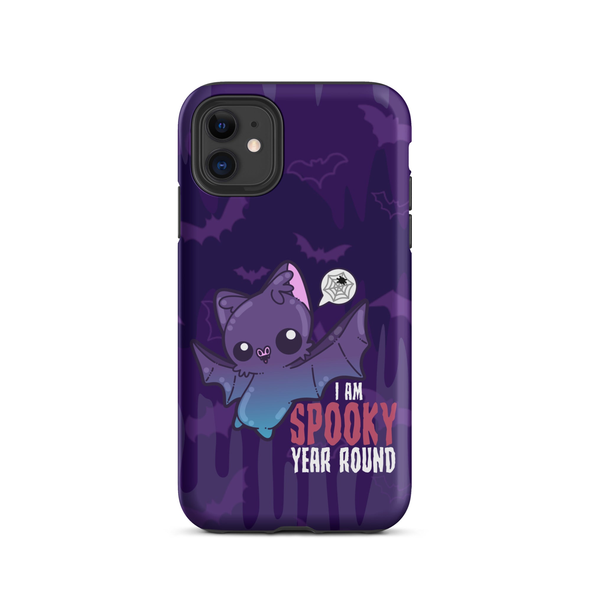 I AM SPOOKY YEAR ROUND W/BACKGROUND - Tough Case for iPhone®