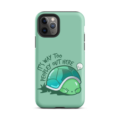 WAY TOO PEOPLEY - Tough Case for iPhone® - ChubbleGumLLC