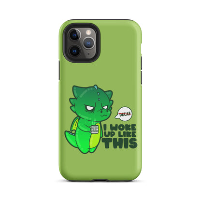 I WOKE UP LIKE THIS - Tough Case for iPhone® - ChubbleGumLLC