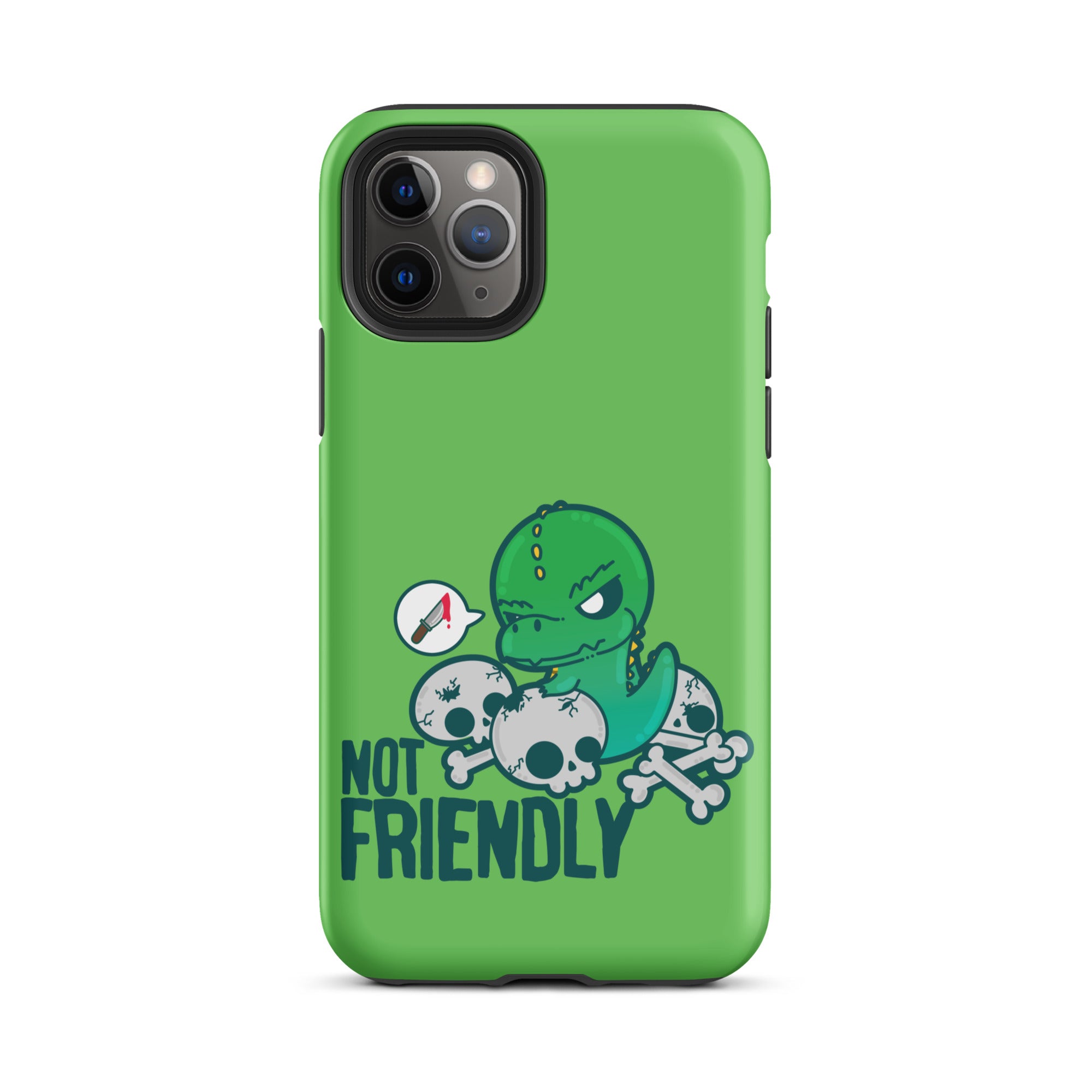 NOT FRIENDLY - Tough Case for iPhone® - ChubbleGumLLC