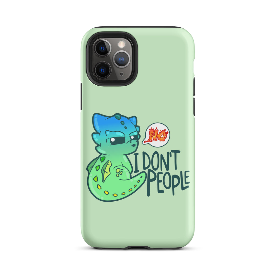 I DONT PEOPLE - Tough Case for iPhone® - ChubbleGumLLC