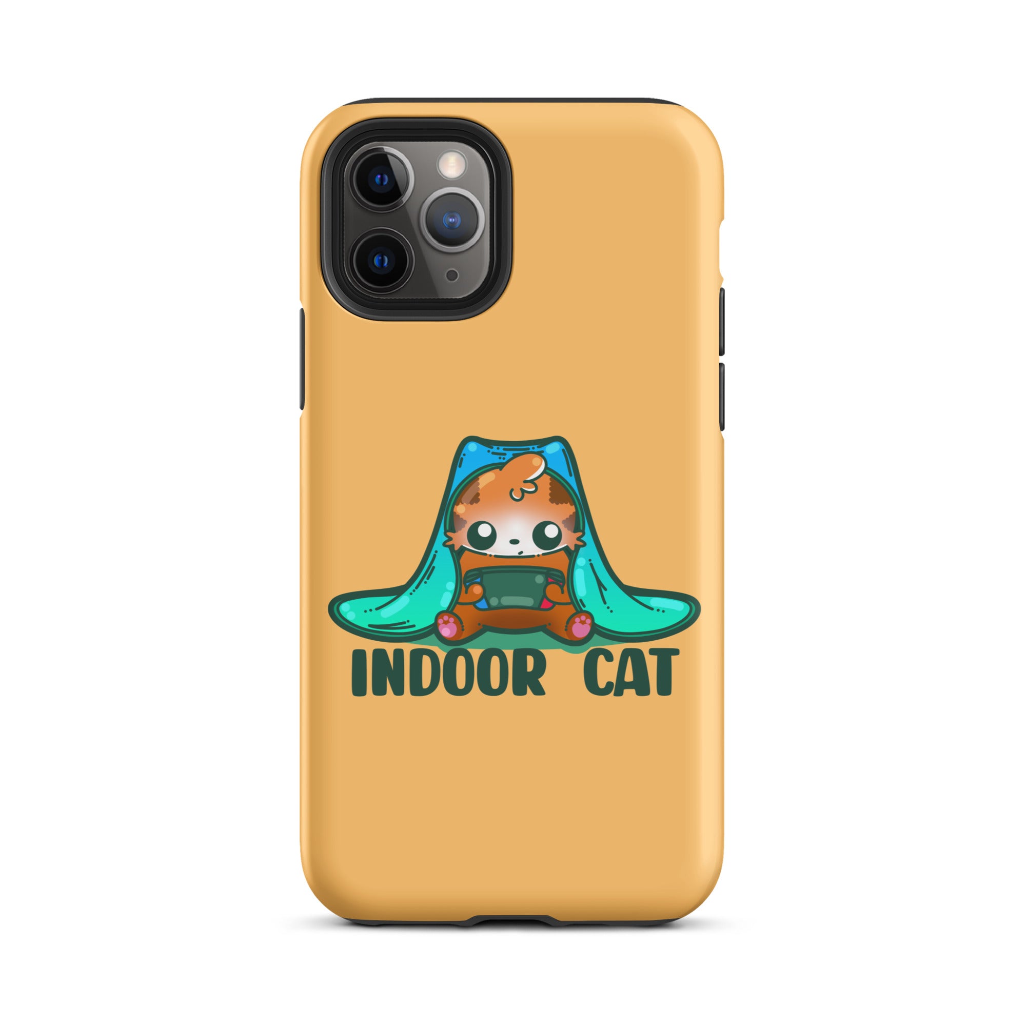 INDOOR CAT - Tough Case for iPhone® - ChubbleGumLLC