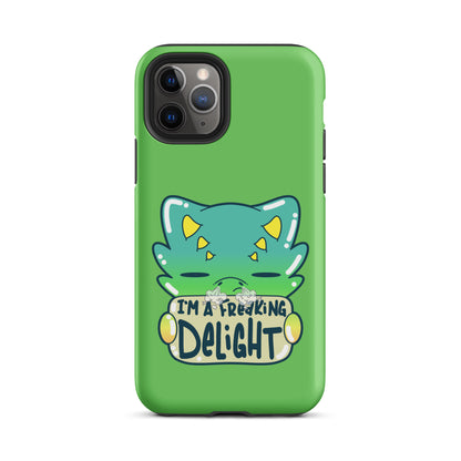 I AM A FREAKING DELIGHT - Tough Case for iPhone® - ChubbleGumLLC