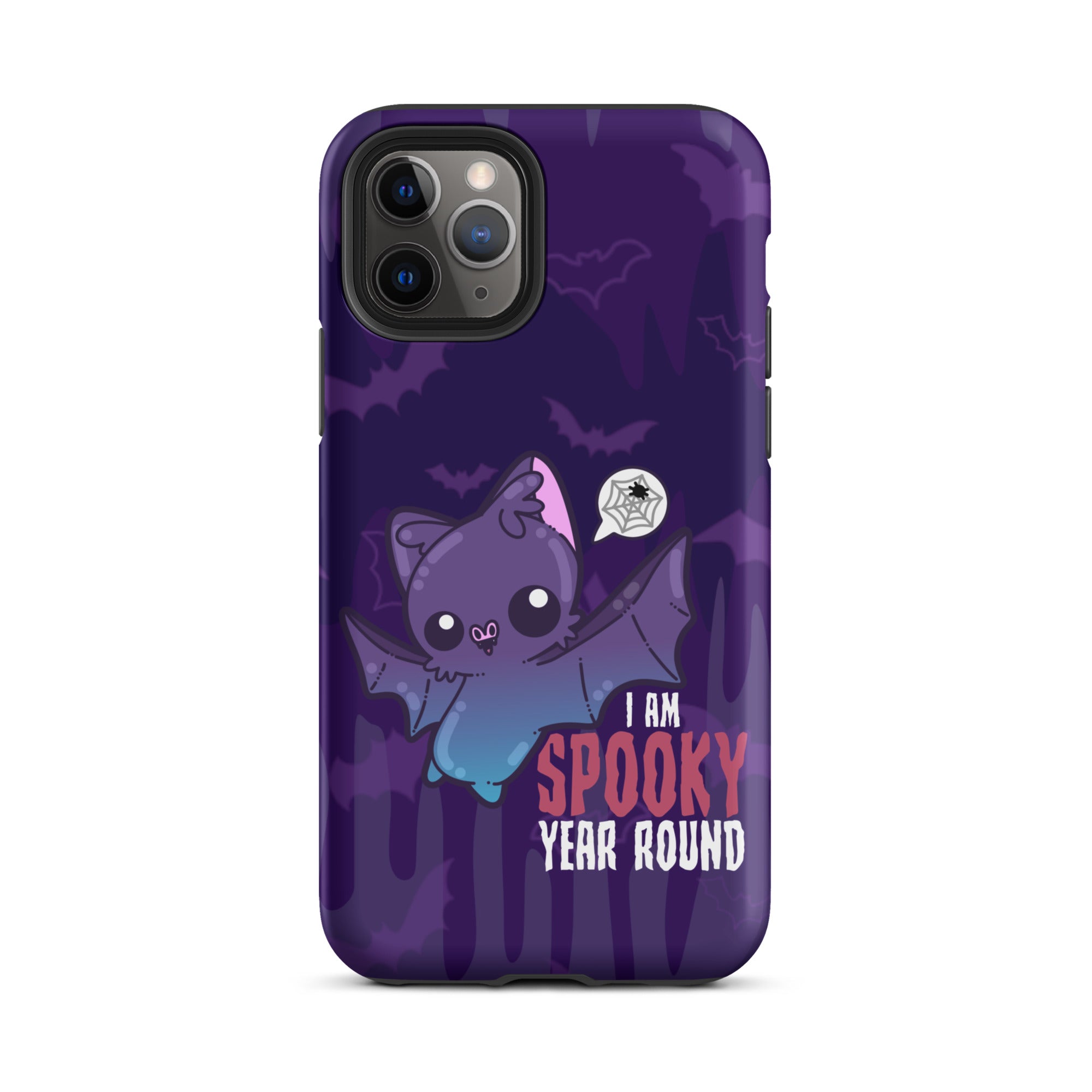 I AM SPOOKY YEAR ROUND W/BACKGROUND - Tough Case for iPhone®