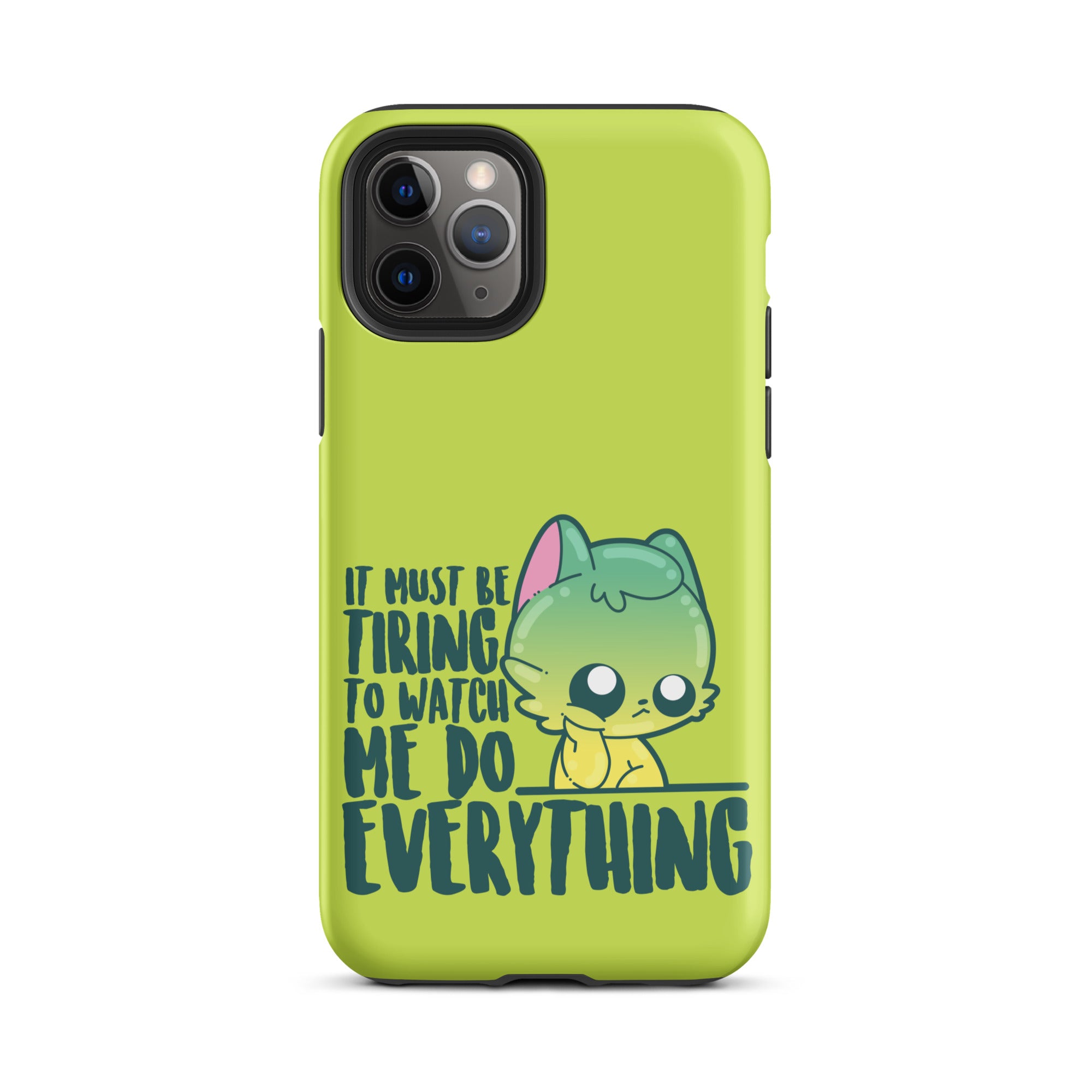 MUST BE TIRING - Tough Case for iPhone®