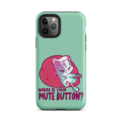 MUTE BUTTON - Tough Case for iPhone®