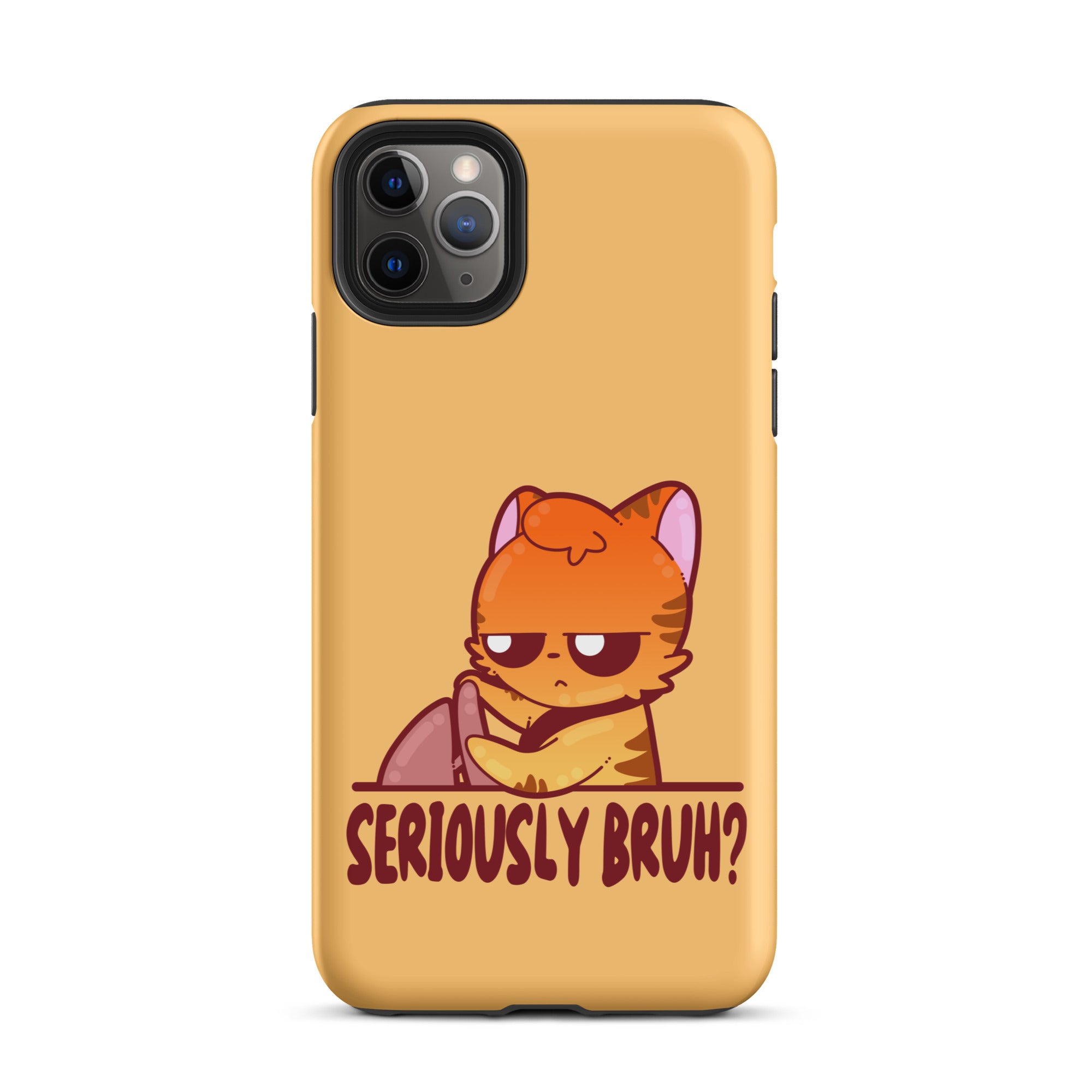 SERIOUSLY BRUH - Tough Case for iPhone® - ChubbleGumLLC