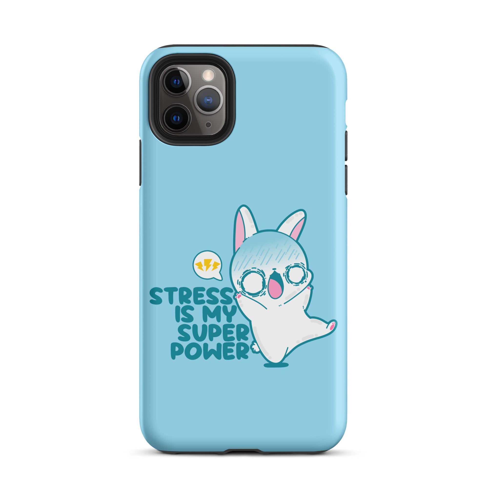 STRESS IS MY SUPERPOWER - Tough Case for iPhone® - ChubbleGumLLC