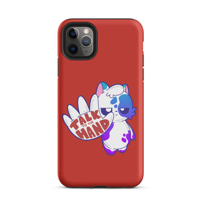 TALK TO THE HAND - Tough Case for iPhone® - ChubbleGumLLC