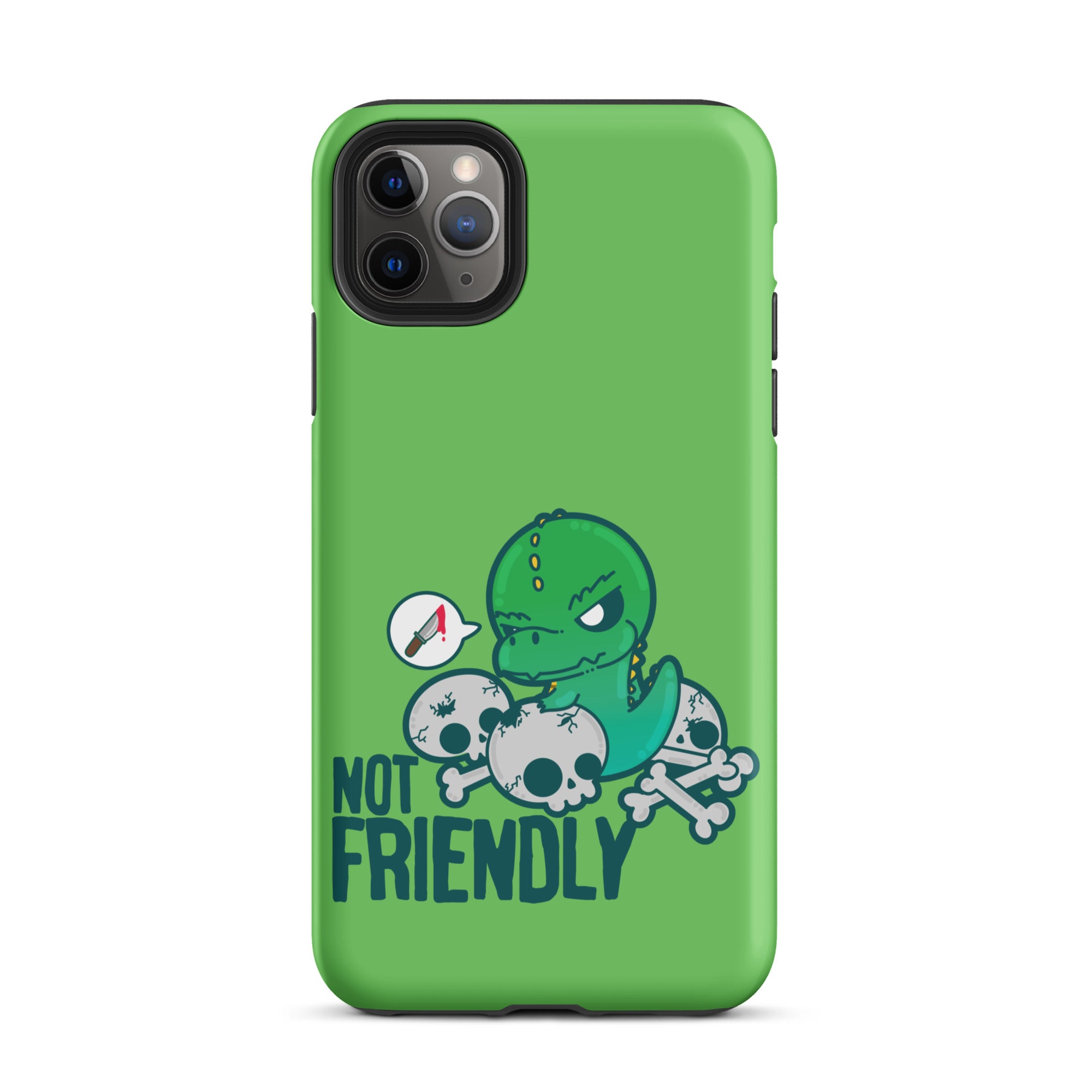 NOT FRIENDLY - Tough Case for iPhone® - ChubbleGumLLC