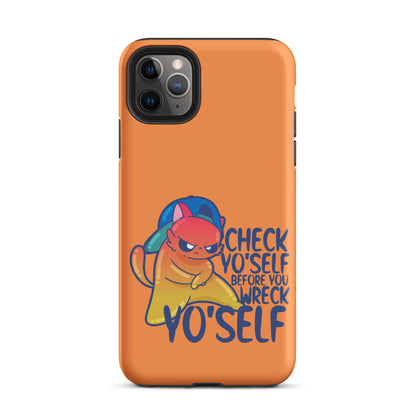 CHECK YOSELF - Tough Case for iPhone® - ChubbleGumLLC