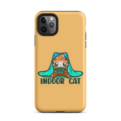 INDOOR CAT - Tough Case for iPhone® - ChubbleGumLLC