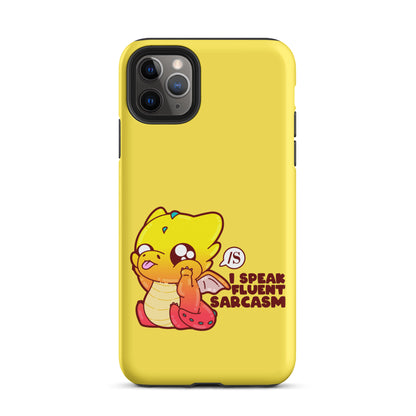 I SPEAK FLUENT SARCASM - Tough Case for iPhone® - ChubbleGumLLC