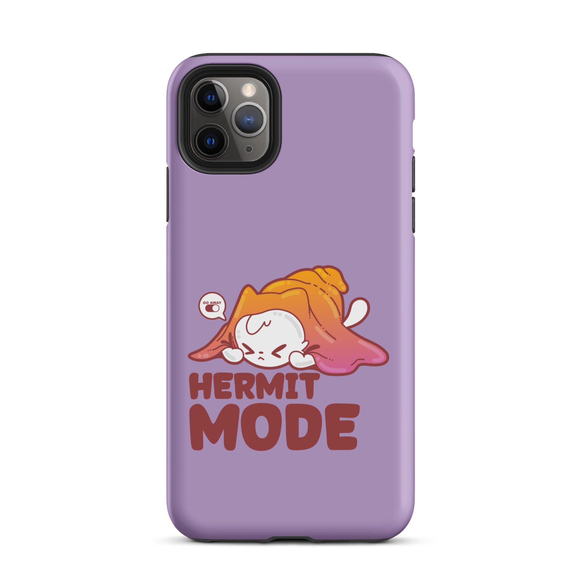 HERMIT MODE - Tough Case for iPhone® - ChubbleGumLLC