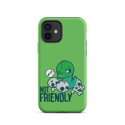 NOT FRIENDLY - Tough Case for iPhone® - ChubbleGumLLC