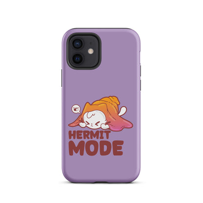 HERMIT MODE - Tough Case for iPhone® - ChubbleGumLLC