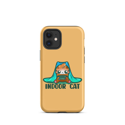 INDOOR CAT - Tough Case for iPhone® - ChubbleGumLLC