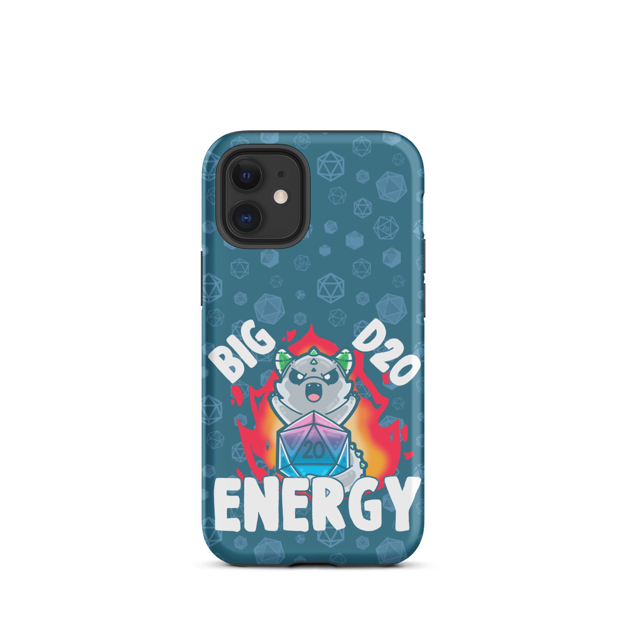 BIG D20 ENERGY W/BACKGROUND - Tough Case for iPhone®