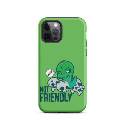 NOT FRIENDLY - Tough Case for iPhone® - ChubbleGumLLC