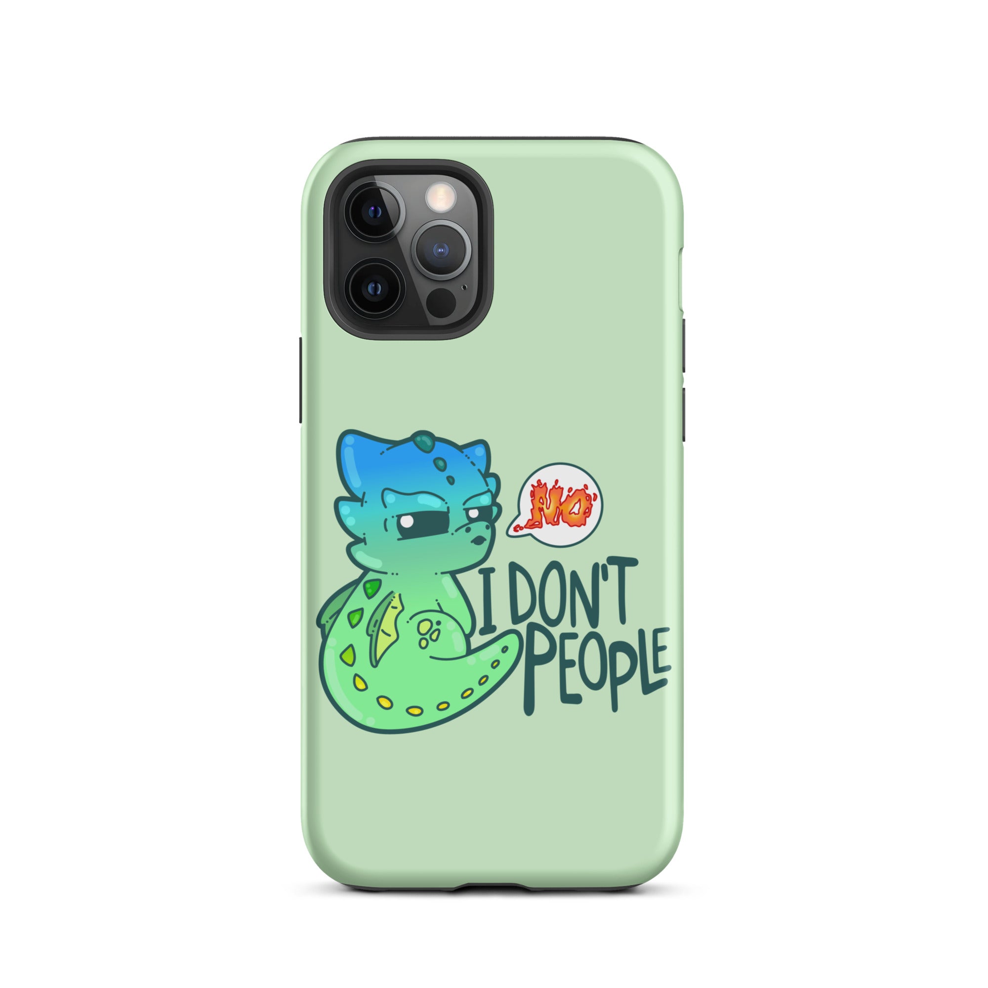 I DONT PEOPLE - Tough Case for iPhone® - ChubbleGumLLC