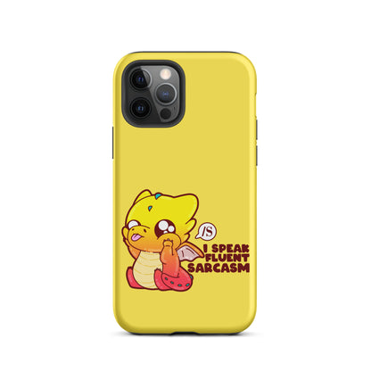 I SPEAK FLUENT SARCASM - Tough Case for iPhone® - ChubbleGumLLC