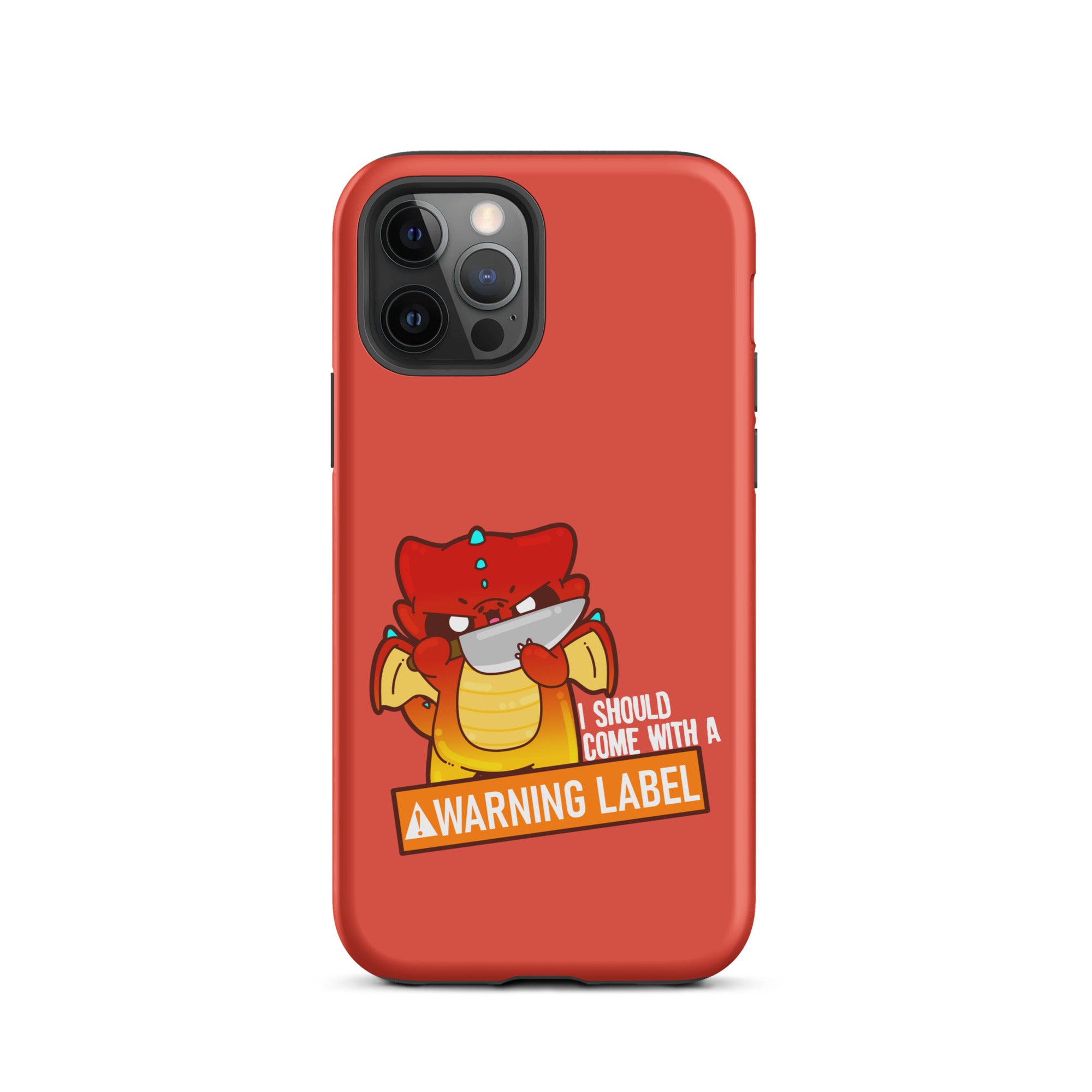 I SHOULD COME WITH A WARNING LABEL - Tough Case for iPhone® - ChubbleGumLLC