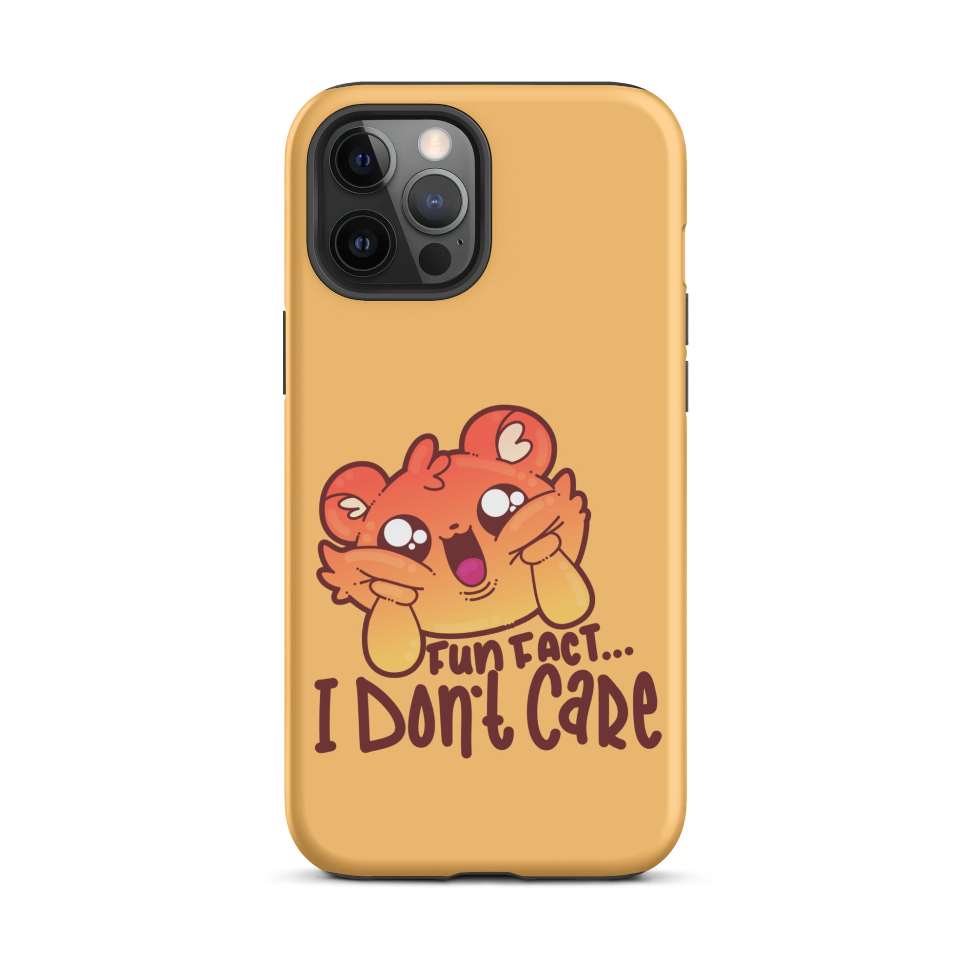 FUN FACT I DONT CARE - Tough Case for iPhone® - ChubbleGumLLC