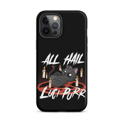 ALL HAIL LUCIPURR - Tough Case for iPhone® - ChubbleGumLLC