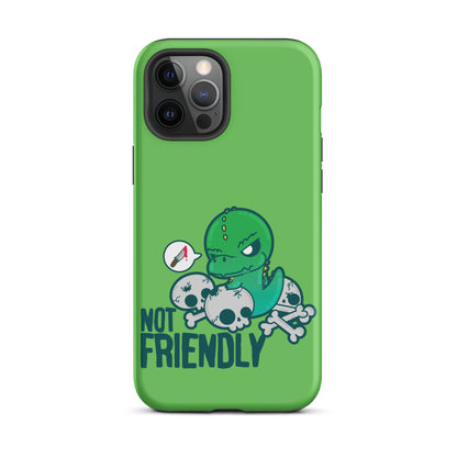 NOT FRIENDLY - Tough Case for iPhone® - ChubbleGumLLC