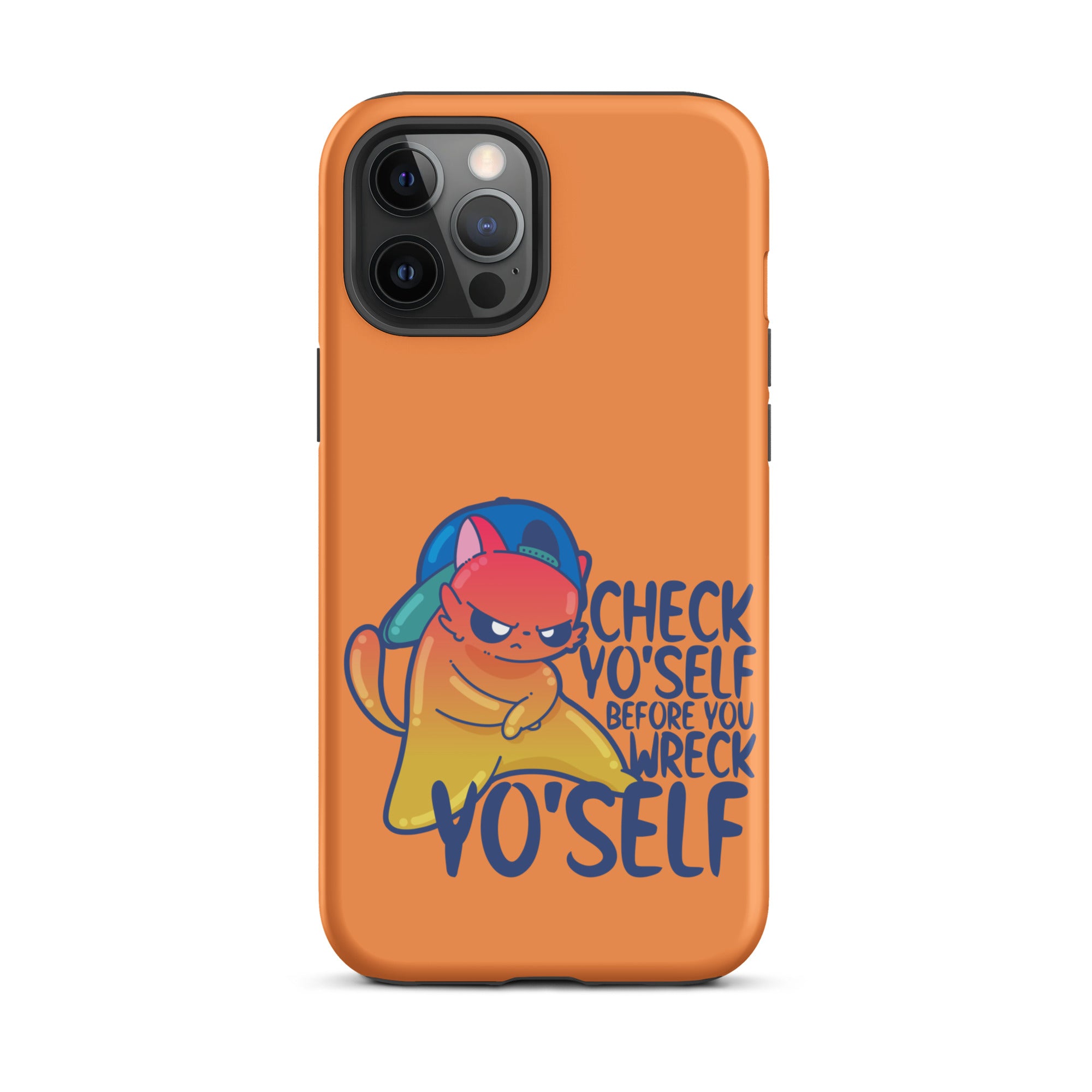 CHECK YOSELF - Tough Case for iPhone® - ChubbleGumLLC