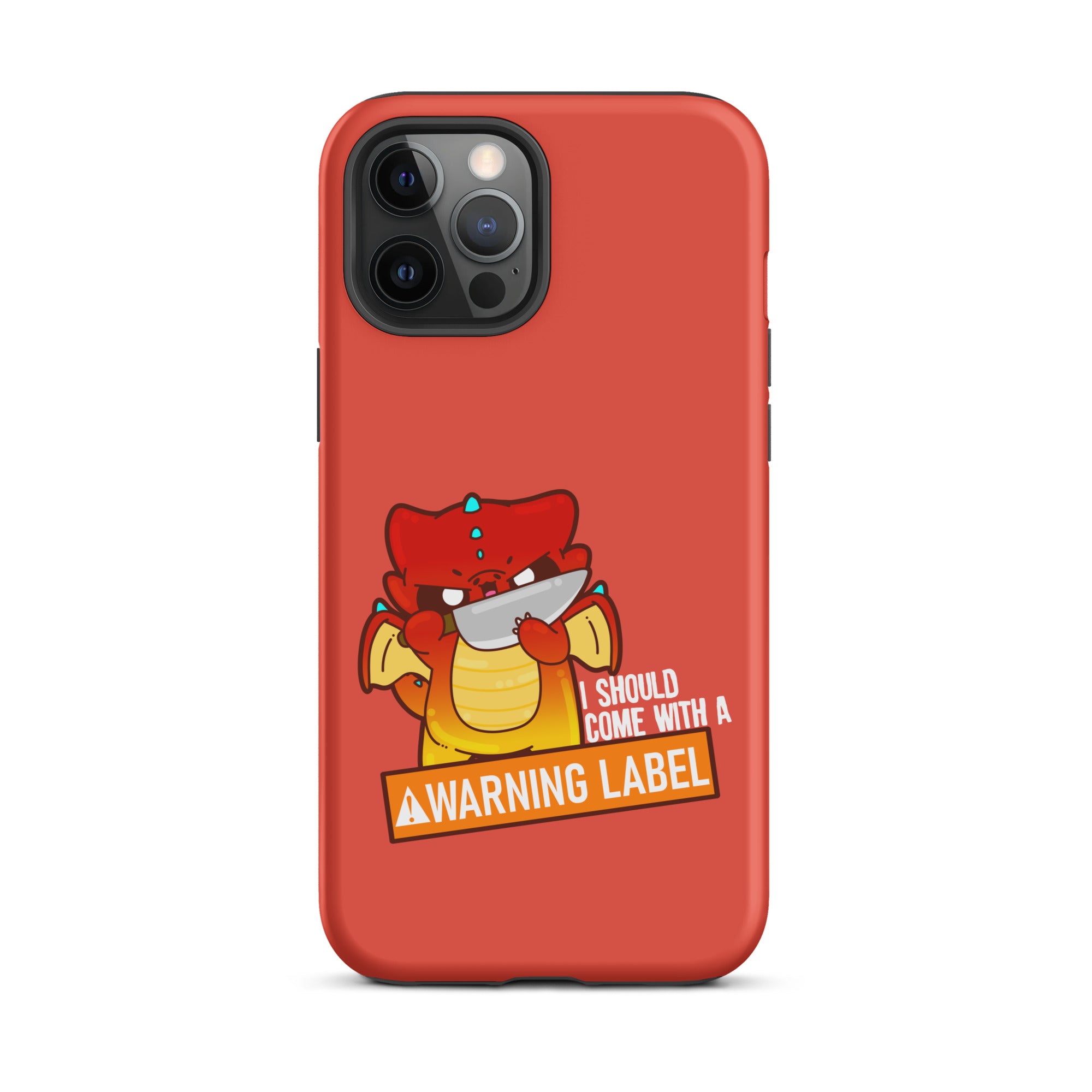 I SHOULD COME WITH A WARNING LABEL - Tough Case for iPhone® - ChubbleGumLLC