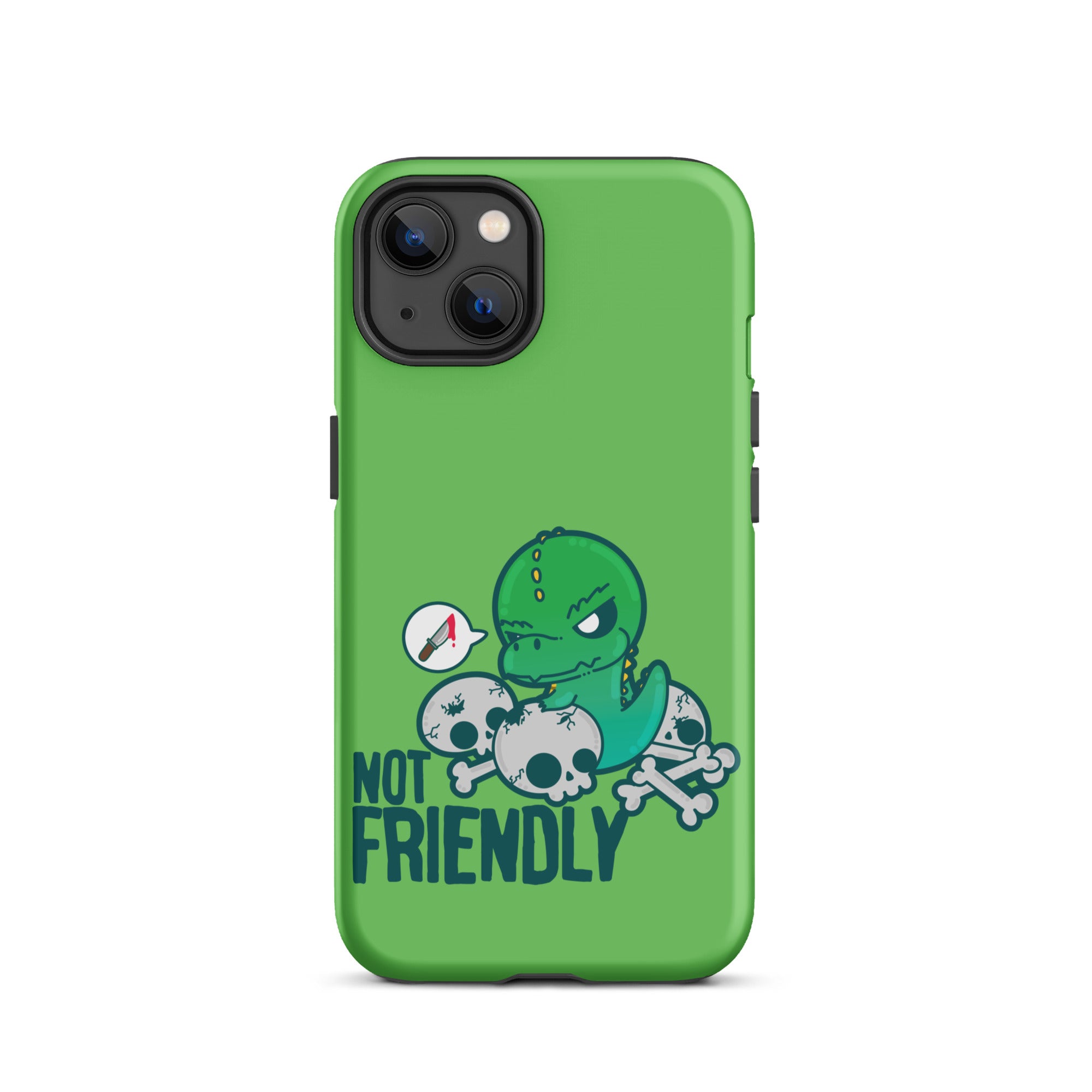 NOT FRIENDLY - Tough Case for iPhone® - ChubbleGumLLC