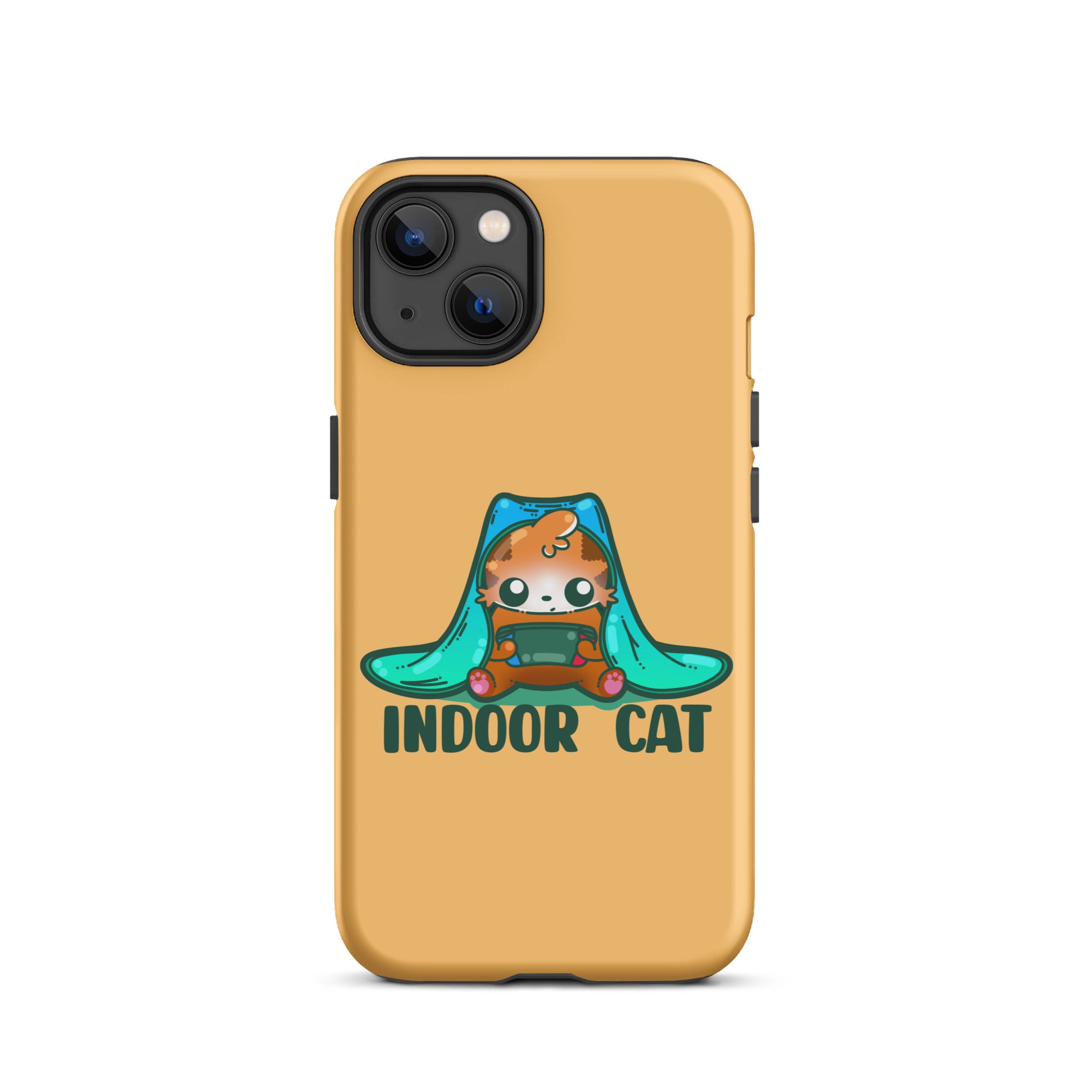 INDOOR CAT - Tough Case for iPhone® - ChubbleGumLLC