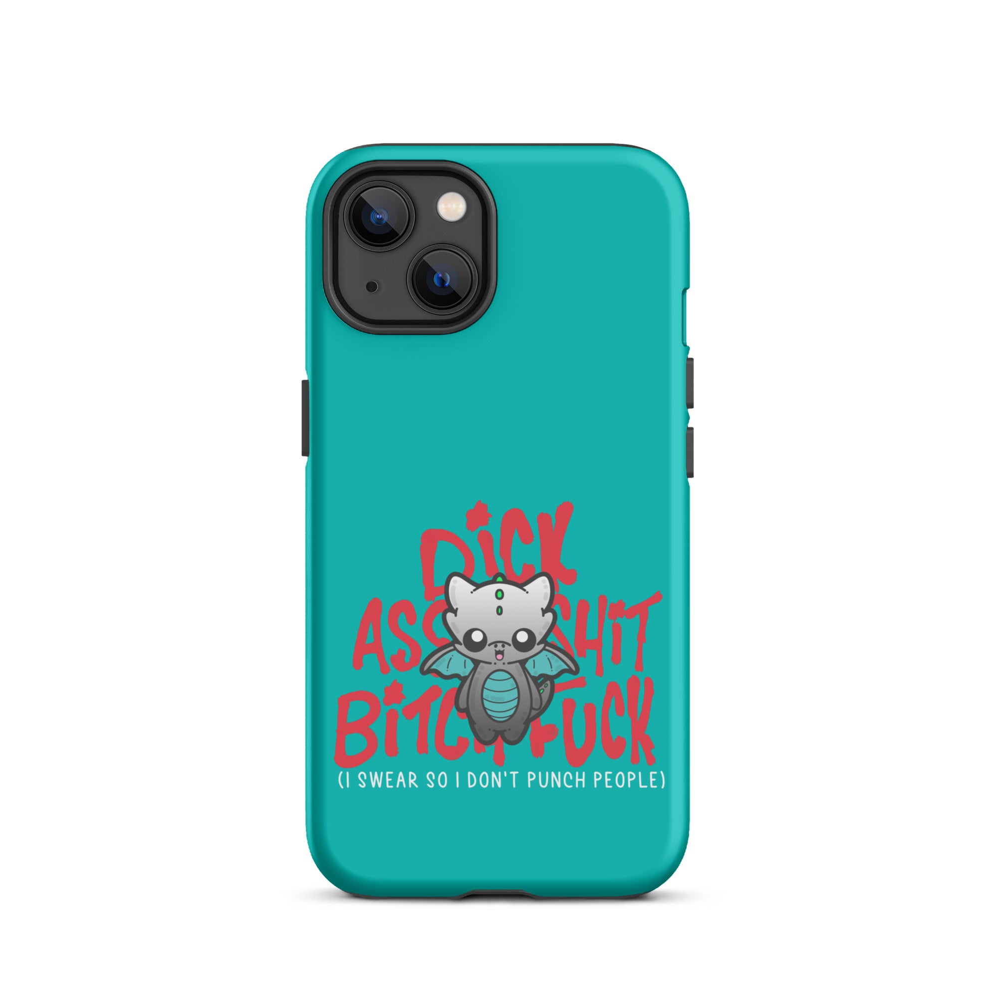 I SWEAR SO I DONT PUNCH PEOPLE - Tough Case for iPhone® - ChubbleGumLLC