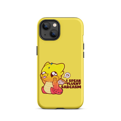 I SPEAK FLUENT SARCASM - Tough Case for iPhone® - ChubbleGumLLC