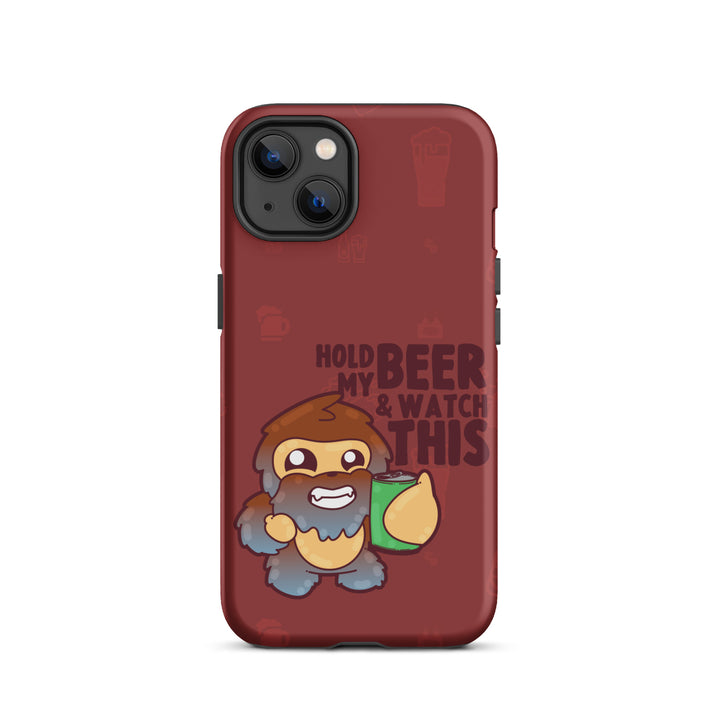 HOLD MY BEER W/BACKGROUND - Tough Case for iPhone®