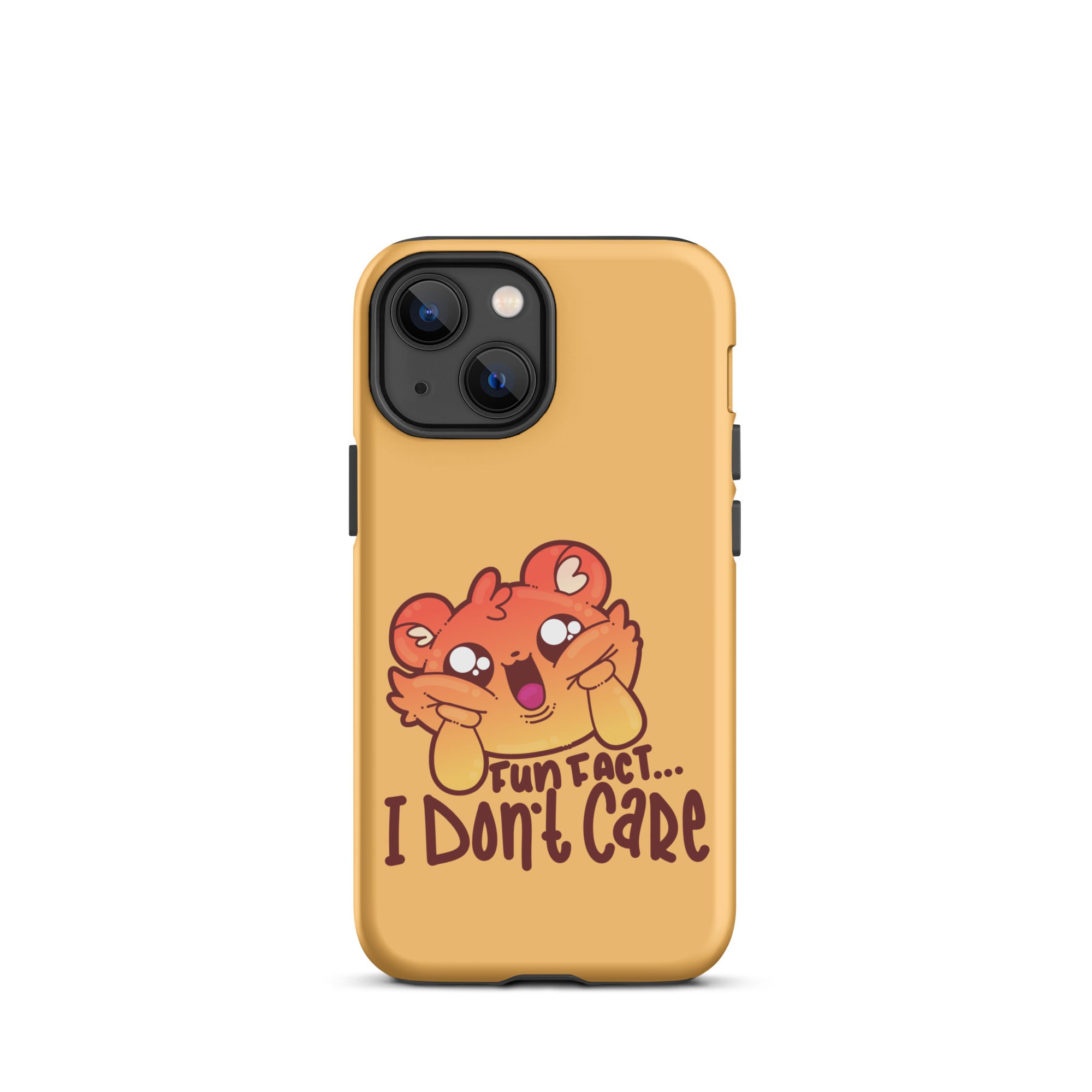 FUN FACT I DONT CARE - Tough Case for iPhone® - ChubbleGumLLC