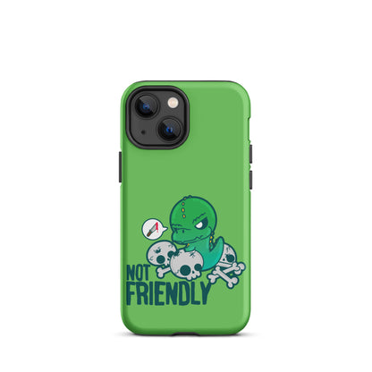 NOT FRIENDLY - Tough Case for iPhone® - ChubbleGumLLC