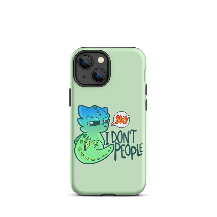 I DONT PEOPLE - Tough Case for iPhone® - ChubbleGumLLC