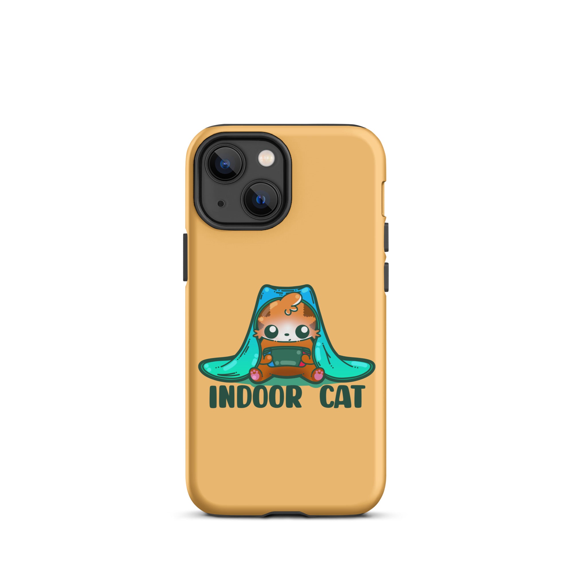 INDOOR CAT - Tough Case for iPhone® - ChubbleGumLLC