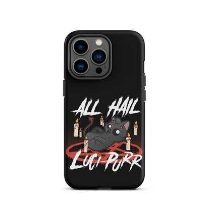 ALL HAIL LUCIPURR - Tough Case for iPhone® - ChubbleGumLLC