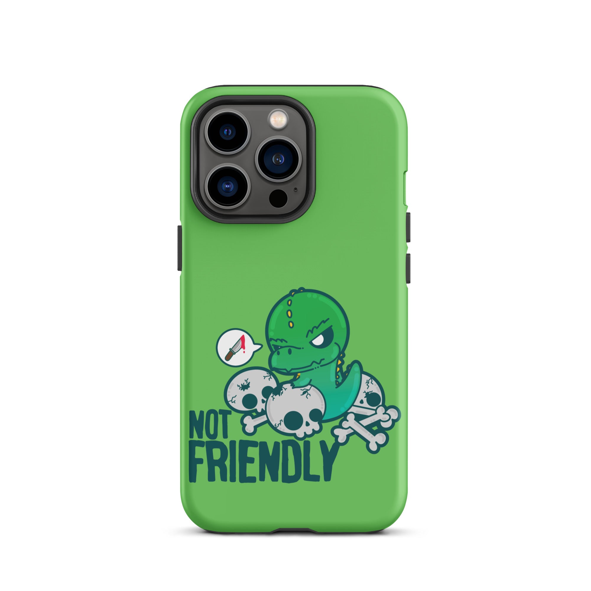 NOT FRIENDLY - Tough Case for iPhone® - ChubbleGumLLC