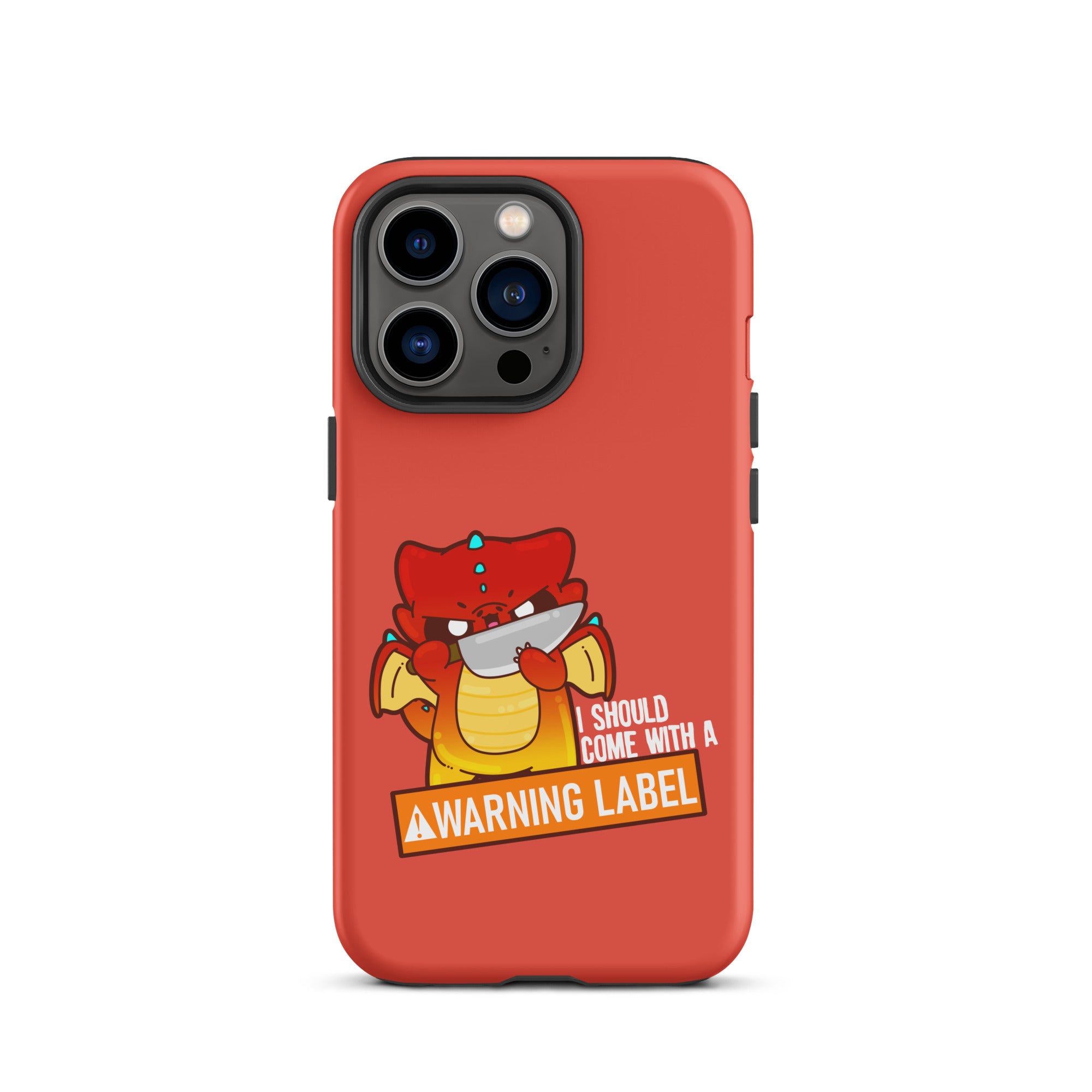 I SHOULD COME WITH A WARNING LABEL - Tough Case for iPhone® - ChubbleGumLLC