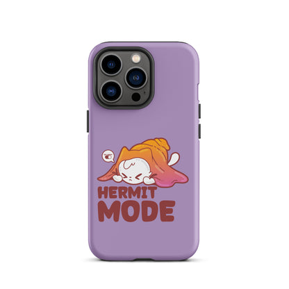 HERMIT MODE - Tough Case for iPhone® - ChubbleGumLLC